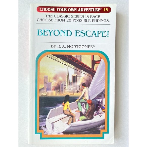 2005 Beyond Escape! #15 CYOA Choose Your Own Adventure Illustrated 2nd Edition - Picture 2 of 5
